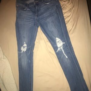Express mid rise jeans